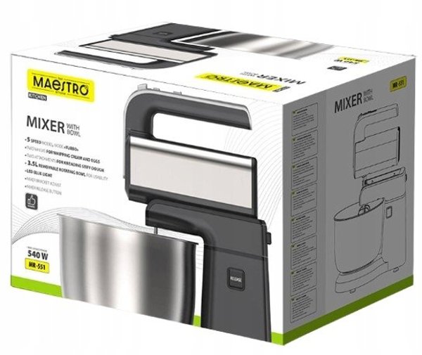 Μίξερ με κάδο 600W MR-551 MAESTRO