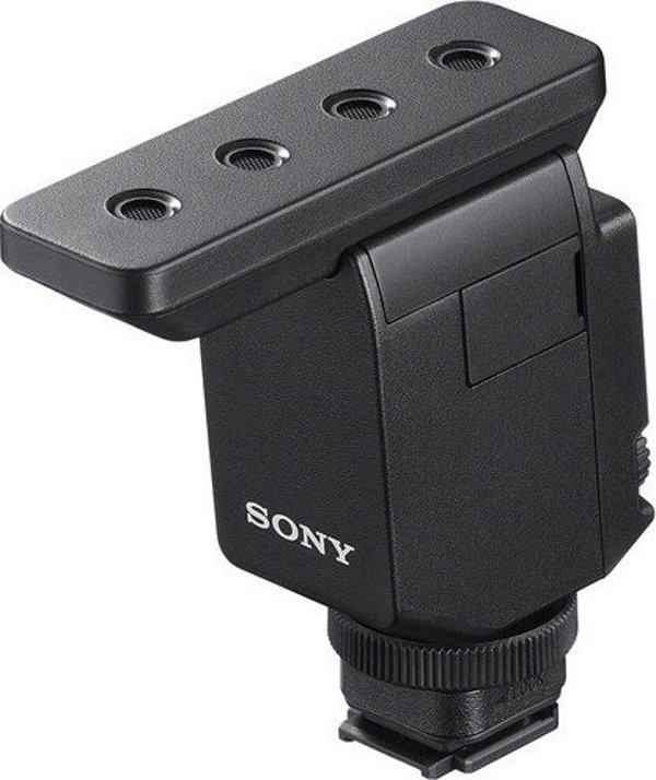 Sony ECM-B10 Shotgun Μικρόφωνο για Ψηφιακές Φωτογραφικές Μηχανές, Μαύρο
