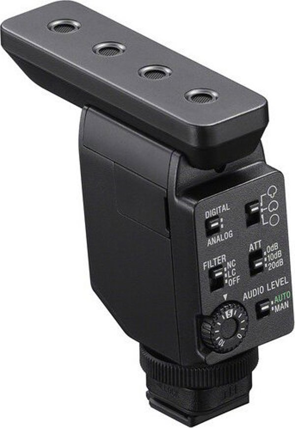 Sony ECM-B10 Shotgun Μικρόφωνο για Ψηφιακές Φωτογραφικές Μηχανές, Μαύρο