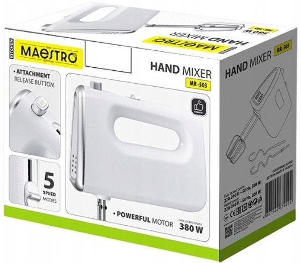 Χειροκίνητο Μίξερ 500W MR-503 MAESTRO
