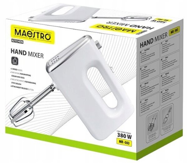Χειροκίνητο Μίξερ 500W MR-503 MAESTRO