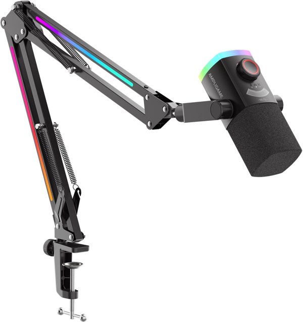 Mikrofon dynamiczny Fifine AM8PROT USB/XLR Czarny