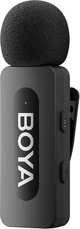 Boya BY-V2 V2.0 Υπερ-συμπαγές ασύρματο μικρόφωνο 2.4GHz για συσκευές lightning - 2TX+1RX
