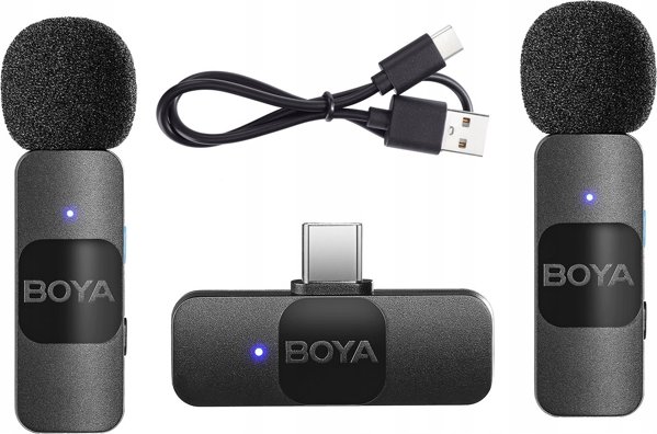 Mikrofon Boya Boya BY-V20 belaidis mikrofonas USB-C