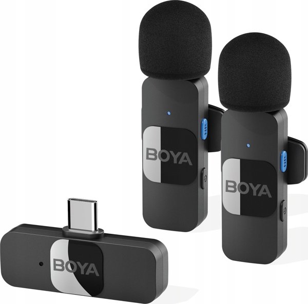 Mikrofon Boya Boya BY-V20 belaidis mikrofonas USB-C