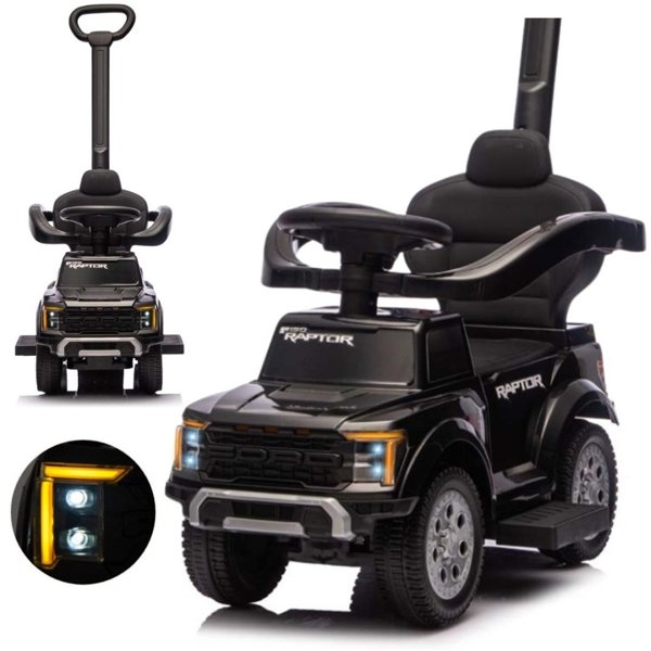Milly Mally Όχημα Περπατούρα Ford F-150 3σε1 Με Λαβή - Black