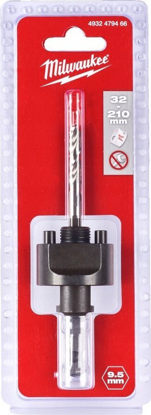 Milwaukee MILWAUKEE HEX HOLE HOLDER 9 32-210mm.