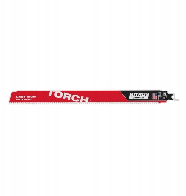 Milwaukee Brzeszot TCT Torch Nitrus 300mm/10T - Πριονόλαμα Σπαθοσέγας 1 Τεμάχιο