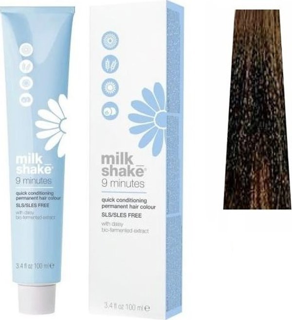 Milk Shake Milk Shake, 9 Λεπτά, Μόνιμη Βαφή Μαλλιών, 5.13, 100 ml Για Γυναίκες