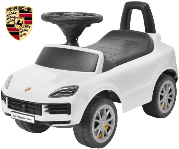 Milly Mally Παιδικό Αυτοκίνητο Περπατούρα Porsche Cayenne S White, Λευκό