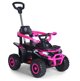 Milly Mally Milly Mally Pojazd na akumulator Star ATV Pink EDUKAMP