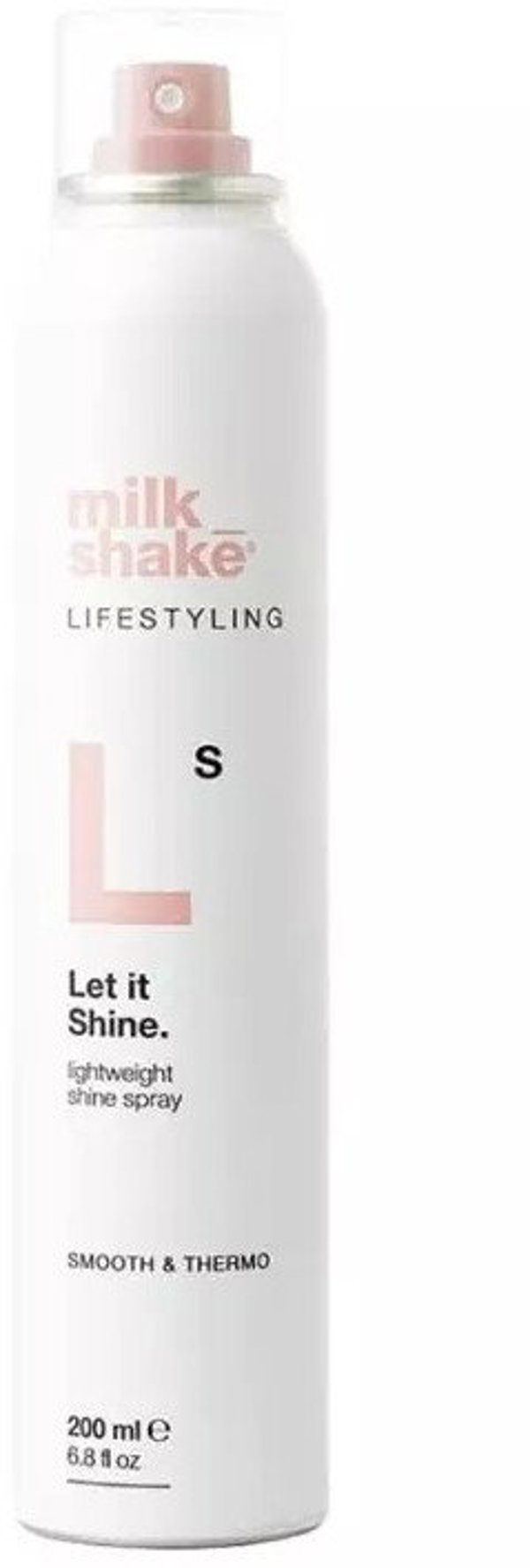 Milk Shake Let It Shine Hair Spray, Smooth & Thermo, Light Hold, 200ml