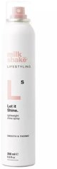 Milk Shake Let It Shine Hair Spray, Smooth & Thermo, Light Hold, 200ml