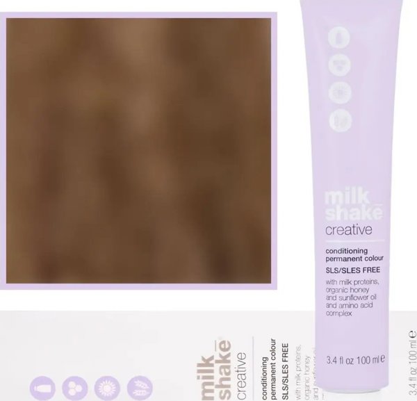 Milk Shake Creative Μόνιμη Βαφή Μαλλιών 8.358GM Maui Mocha 100ml, Χωρίς SLS/SLES, Για Γυναίκες