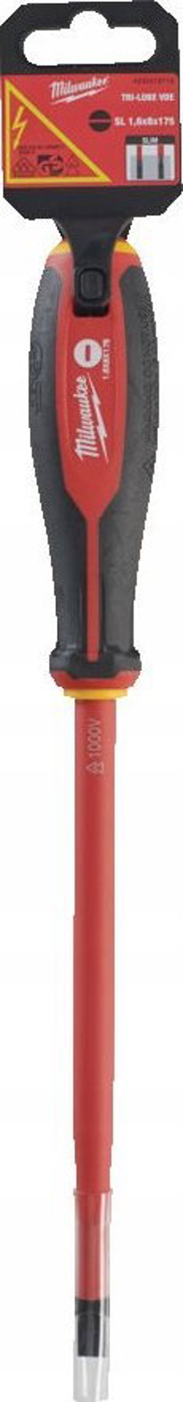 Milwaukee MILWAUKEE SCREWDRIVER VDE SL 1.6x 8.0x175mm