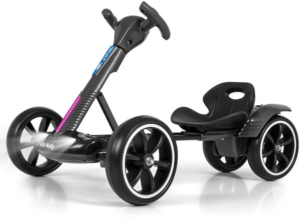Milly Mally Milly Mally Pojazd na akumulator Gokart Bolt Black EDUKAMP
