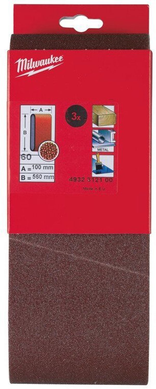 Milwaukee Ταινία λείανσης 100 x 560 gr. 60