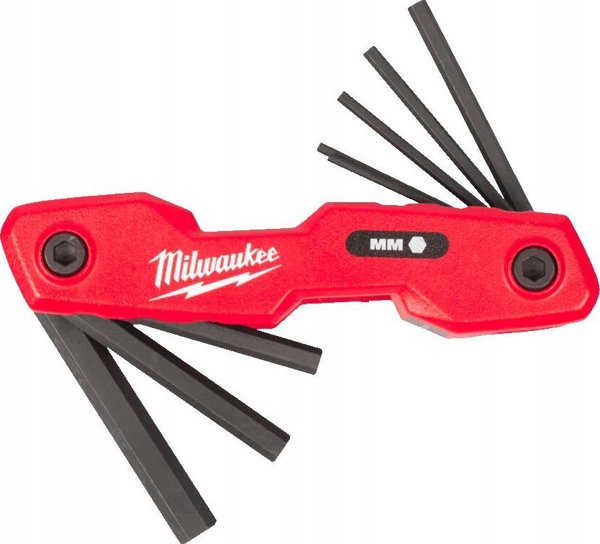 Milwaukee MILWAUKEE ALLEN WRENCH FOLDABLE SET 8 pcs.