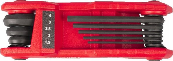 Milwaukee MILWAUKEE ALLEN WRENCH FOLDABLE SET 8 pcs.