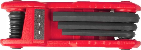 Milwaukee MILWAUKEE ALLEN WRENCH FOLDABLE SET 8 pcs.