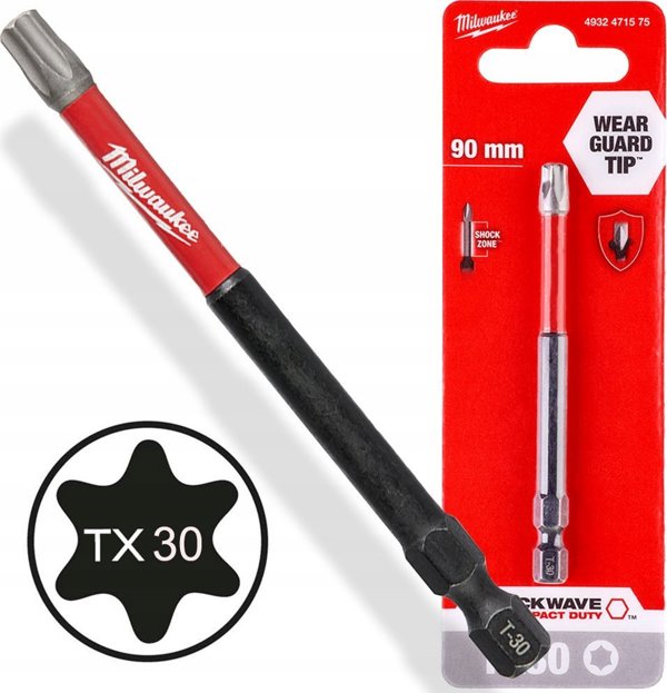 MILWAUKEE TIP T30 x 90mm/ 1pc. ShW