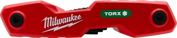 Milwaukee MILWAUKEE TORX WRENCH FOLDABLE SET 8 pcs.