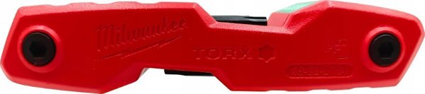 Milwaukee MILWAUKEE TORX WRENCH FOLDABLE SET 8 pcs.
