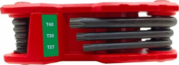 Milwaukee MILWAUKEE TORX WRENCH FOLDABLE SET 8 pcs.