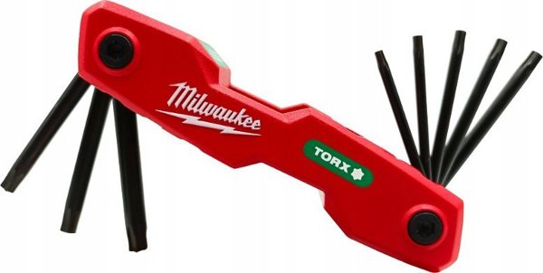 Milwaukee MILWAUKEE TORX WRENCH FOLDABLE SET 8 pcs.