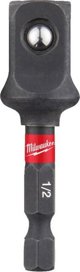 Milwaukee Adapter gniazda Shockwave z 1/4" Hex na 1/2" Kwadrat
