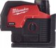 Milwaukee Akumuliatorinis lazerinis nivelyras M12 CLLP-0C žalias Milwaukee