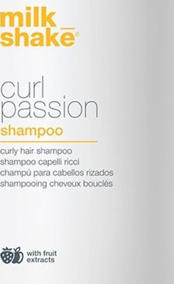 Milk Shake Milk Shake, Curl Passion, Χωρίς Paraben, Σαμπουάν Μαλλιών, Απαλότητα & Διαχειρισιμότητα, 10 ml Για Γυναίκες