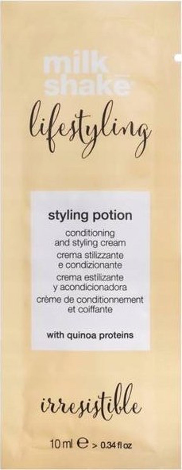 Milk Shake Lifestyling Curl Perfectionist Κρέμα Διαμόρφωσης για Σγουρά Μαλλιά, με Οργανικά Εκχυλίσματα Φρούτων, 10ml