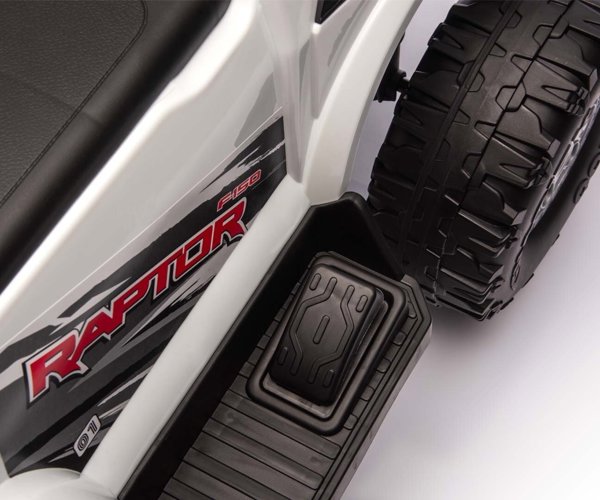 Milly Mally Ηλεκτροκίνητο Αυτοκίνητο Ford F-150 Raptor White 12V για Παιδιά