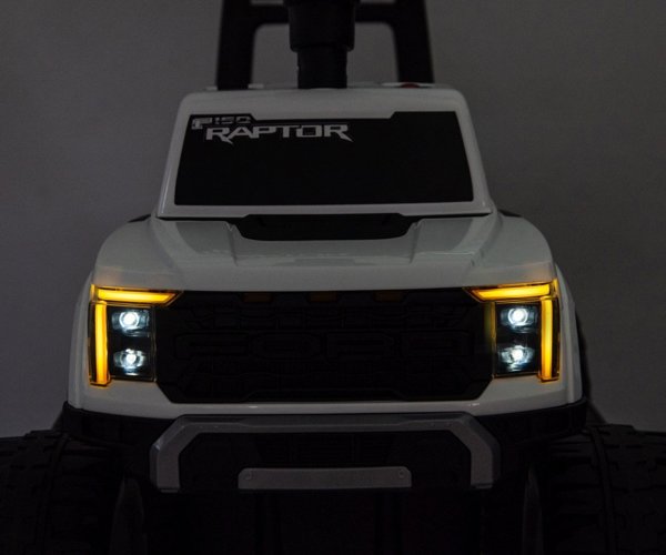 Milly Mally Ηλεκτροκίνητο Αυτοκίνητο Ford F-150 Raptor White 12V για Παιδιά