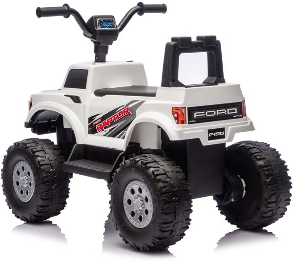 Milly Mally Ηλεκτροκίνητο Αυτοκίνητο Ford F-150 Raptor White 12V για Παιδιά