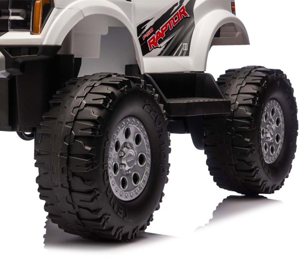 Milly Mally Ηλεκτροκίνητο Αυτοκίνητο Ford F-150 Raptor White 12V για Παιδιά