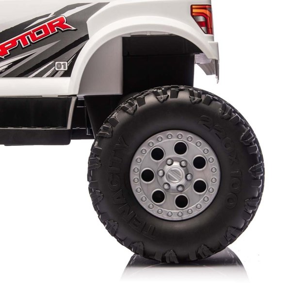 Milly Mally Ηλεκτροκίνητο Αυτοκίνητο Ford F-150 Raptor White 12V για Παιδιά