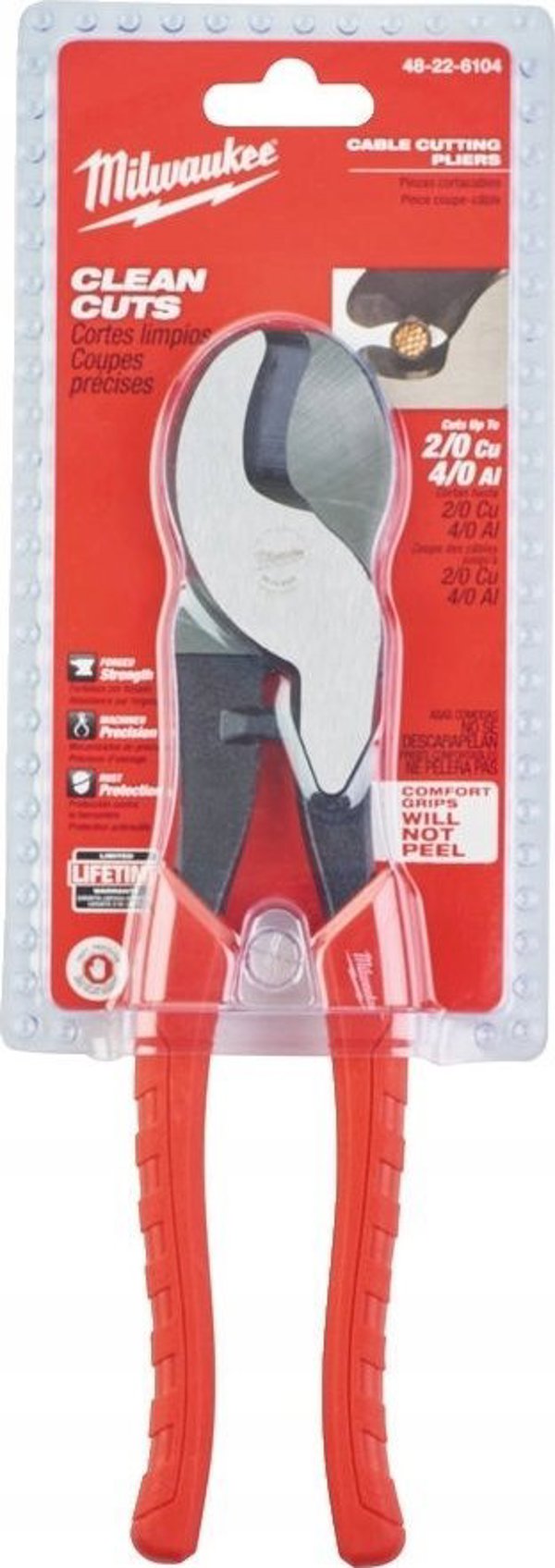 Milwaukee MILWAUKEE CABLE CUTTING PLIERS max 12mm.