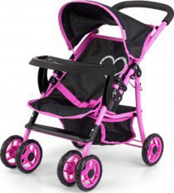 Milly Mally Milly Mally Καρότσι για κούκλες Kate Prestige Black