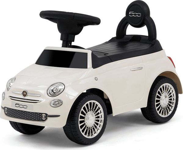 Milly Mally Παιδικό Ποδηλατάκι Fiat 500 Λευκό (3033)