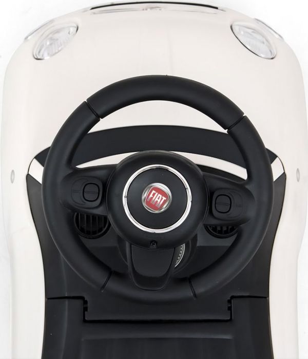 Milly Mally Παιδικό Ποδηλατάκι Fiat 500 Λευκό (3033)
