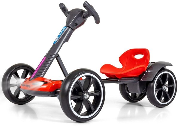 Milly Mally Milly Mally Pojazd na akumulator Gokart Bolt Red EDUKAMP