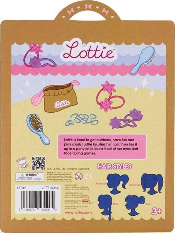 Mini Miss Lottie aksesuarų rinkinys - Plaukų aksesuarai