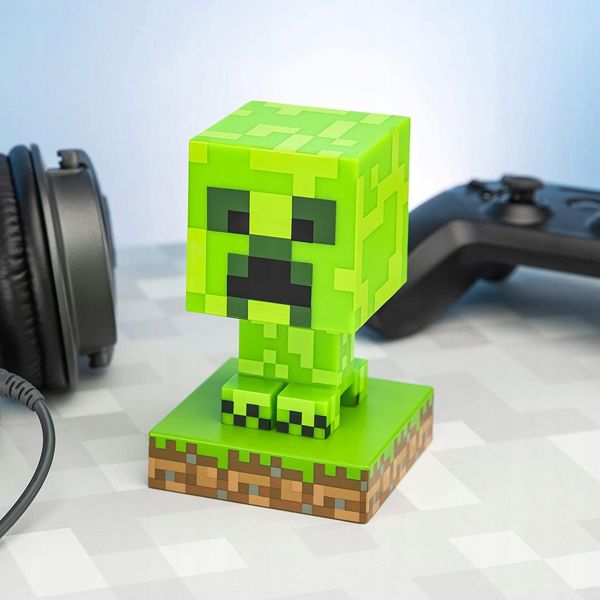 Minecraft Επιτραπέζιο Φωτιστικό LED, Διακοσμητικό Φωτιστικό Γραφείου, PP6593MCFV2