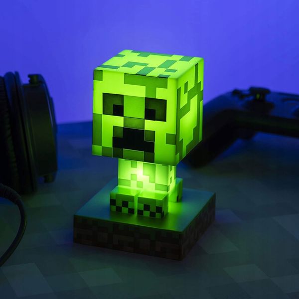 Minecraft Επιτραπέζιο Φωτιστικό LED, Διακοσμητικό Φωτιστικό Γραφείου, PP6593MCFV2