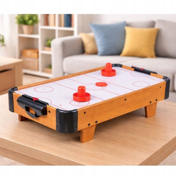 Μίνι Παιχνίδι Επιτραπέζιο Air Hockey Για Παιδιά Ξύλινο