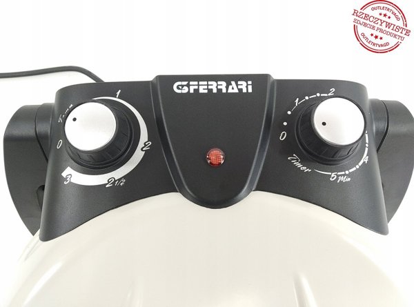 G3Ferrari Delizia G10006 Mini Φούρνος Πίτσας 1200W, για Πίτσα 31cm, Cream