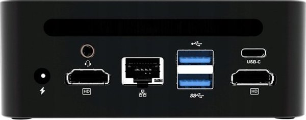 Mini PC Qoobe AP12450 i5-12450H/16GB/SSD 512GB/Win 11 Pro μαύρο