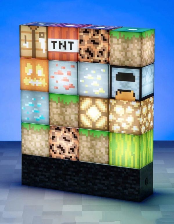 Λάμπα γραφείου LED Minecraft